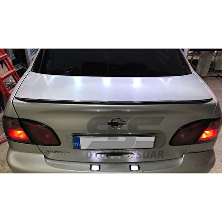 Nissan Primera Bagaj Üstü Slim Spoiler Piano Black Parlak Siyah