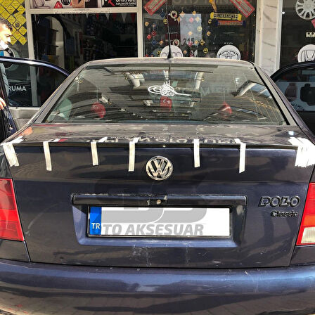 Polo Classic Bagaj Üstü Slim Spoiler Piano Black Parlak Siyah