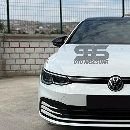 Vw Golf 8 Batman Yarasa Ayna Kapağı Piano Black 2021 Model