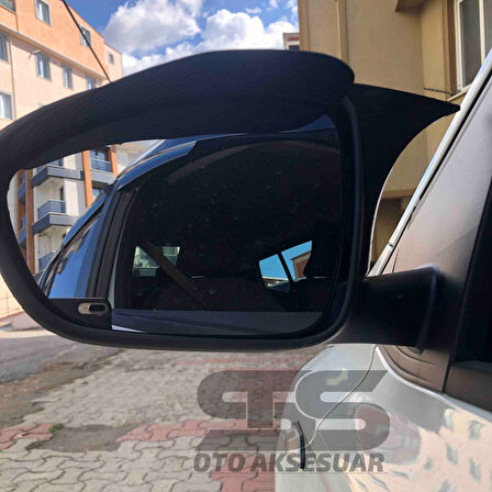 Renault Taliant Batman Yarasa Ayna Kapağı Piano Black Abs Plastik