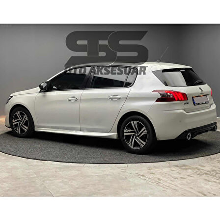 Peugeot 308 Batman Yarasa Ayna Kapağı Piano Black / 2014 - 2021