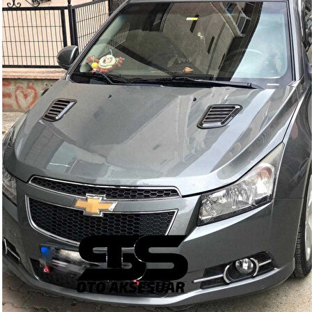 Chevrolet Cruze Uyumlu Piano Black Kaput Üstü Havalandırma Izgarası