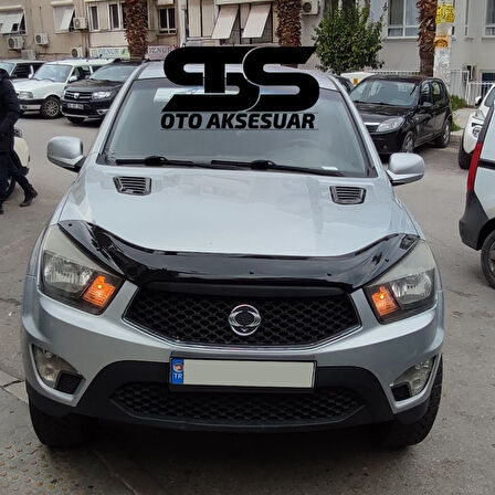 SsangYong Uyumlu Piano Black Kaput Üstü Havalandırma Izgarası