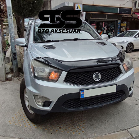 SsangYong Uyumlu Piano Black Kaput Üstü Havalandırma Izgarası