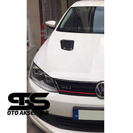 Volkswagen Jetta Mk6 Uyumlu Piano Black Kaput Üstü Havalandırma Izgarası