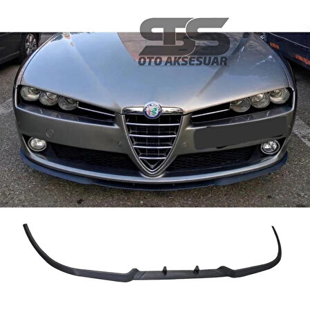 Alfa Romeo 146 Cupra R Uyumlu Ön Lip Mat Siyah Ön Tampon Lip