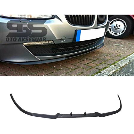 Bmw Z4 E86 Cupra R Uyumlu Ön Lip Mat Siyah Ön Tampon Lip