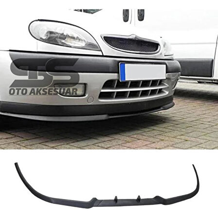 Citroen Saxo Cupra R Uyumlu Ön Lip Mat Siyah Ön Tampon Lip