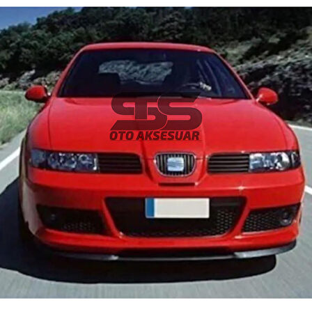 Seat Toledo Mk2 Cupra R Uyumlu Ön Lip Mat Siyah Ön Tampon Lip