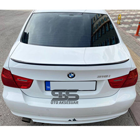 Bmw E90 316 318 320 325 330 Bagaj Üstü Spoiler Piano Black