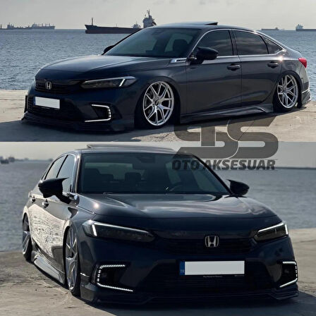 Honda Civic Fe Kasa Batman Yarasa Ayna Kapağı Piano Black / 2019 Sonrası