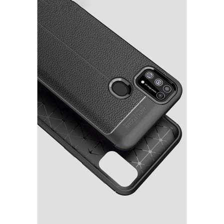 Samsung Galaxy M31 Kılıf Auto Focus Kapak - Kırmızı
