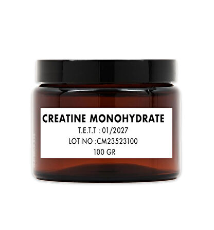 Creatine Monohydrate (Kreatin monohidrat) (Hammadde) 100 gr