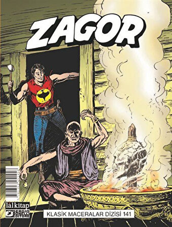 Zagor Klasik Maceralar Cilt 141 / Kushlu Büyücüler-Toz Tanrısı-Okyanusta Düello-Timsah Koyu / Mauro Boselli