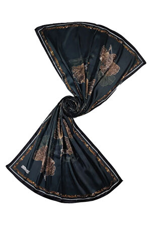 Jan Jan Çiçek Desenli Şal