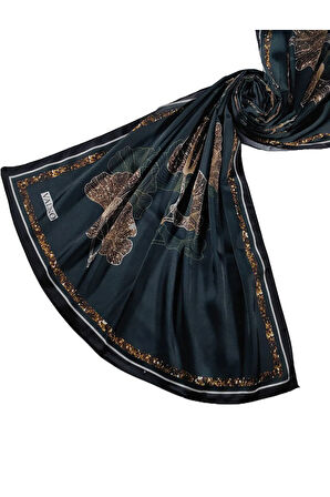 Jan Jan Çiçek Desenli Şal