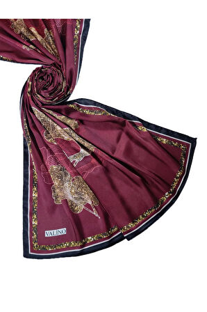 Jan Jan Çiçek Desenli Şal