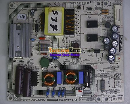 ZUV194R-11 , WDK140 , Beko B40L 6760 5B Power Board , 057D40C15U , LSC400HN02-804