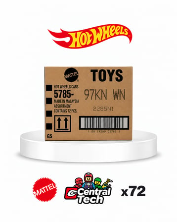 Hot Wheels 2026 N Kolisi Kapalı Koli 72'li Fabrika Bantlı 97KN WN