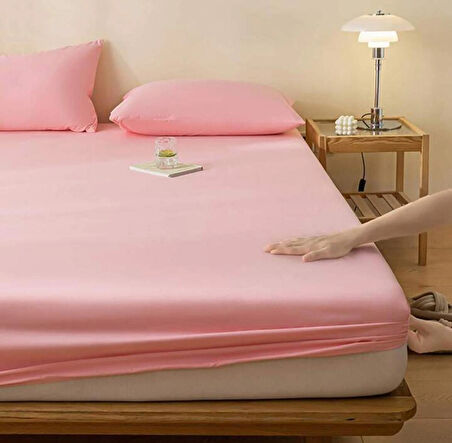 TOTEM Ranforce Pamuklu Yastık Kılıflı Lastikli Çarşaf Takımı Çift Kişilik 160 x 200