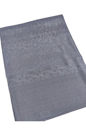 Mısırlı Eşarpları Parıltılı Elegance Monogram Prenses Şal