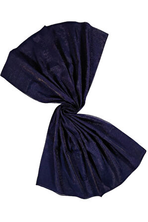 Mısırlı Eşarpları Parıltılı Elegance Monogram Prenses Şal