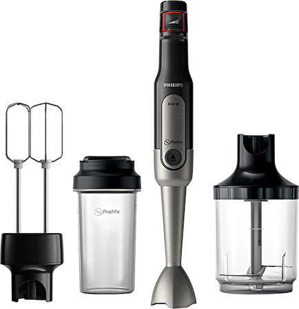 (TEŞHİR ÜRÜNÜ) Philips Viva Collection HR2653/90 ProMix 800 W Blender Seti