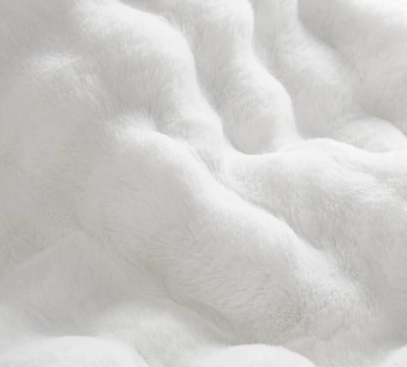 Carpet Dekor Bubble Yumuşak Suni Tavşan Tüyü Halı Taş Rengi