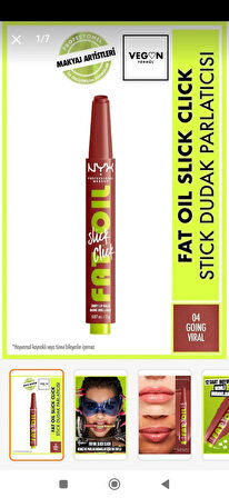 Nyx professional makeup far oil slick parlatıcı nemlendirici 04 Going viral