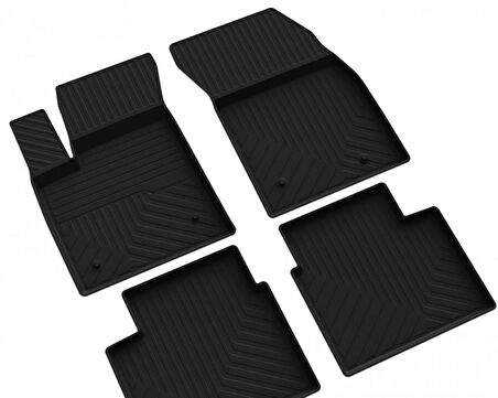 Ford Focus 5 Ferrous 4D Havuzlu Kauçuk Paspas 2022 ve Üstü