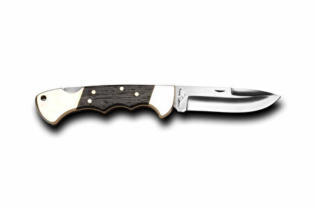 Bora 209 WG Ergonomik İnce Yuvarlak Uçlu Wenge Saplı Çakı