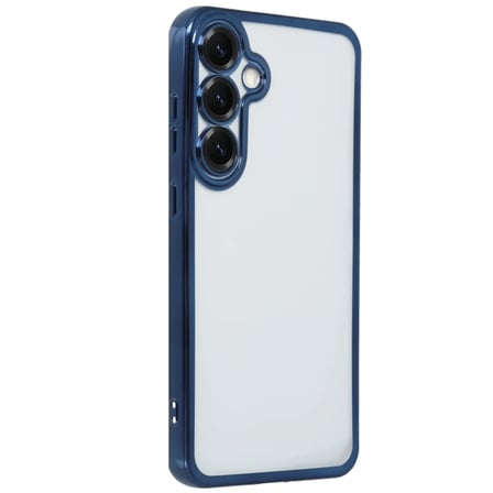 Samsung Galaxy S25 Plus Kılıf Razer Lensli Silikon - Lacivert