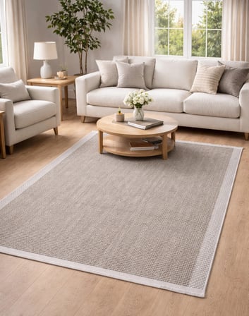 Merinos Rs Sisal 79270-071 Özel Kesme Halı Kahverengi
