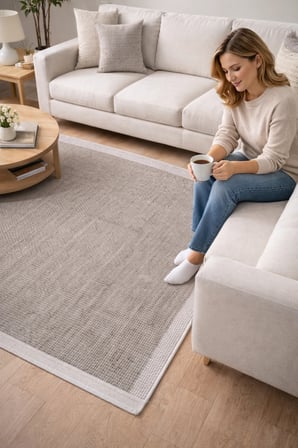 Merinos Rs Sisal 79270-071 Özel Kesme Halı Kahverengi