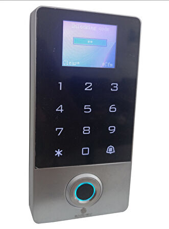 Sarkey SR-214 LCD EM-W  Kart-Şifre-Parmak İzi Özellikli Biyometrik Cihaz (125 Khz)