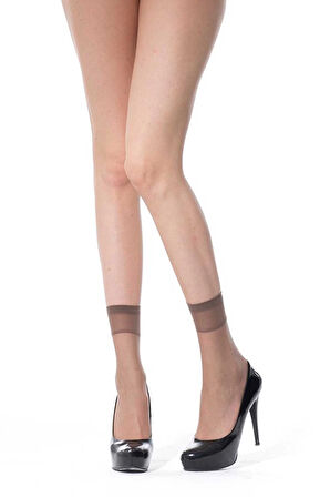 biçomi 24 Adet İnce Soket Çorap 20 denye 86 Vizon