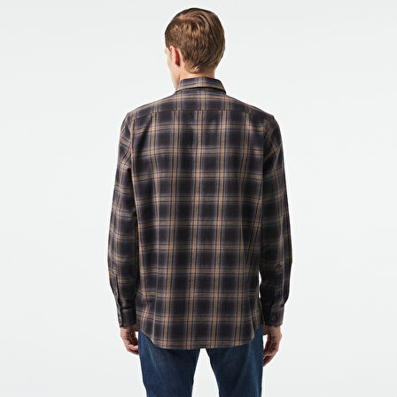 Nautica Erkek Kahverengi Classic Fit Gömlek