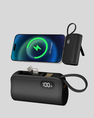 LED Göstergeli 2000mAh Cep Tipi Hızlı Şarj Powerbank
