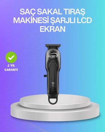 Saç Sakal ve Vücut İçin Çok Amaçlı Kablosuz Tıraş Makinesi