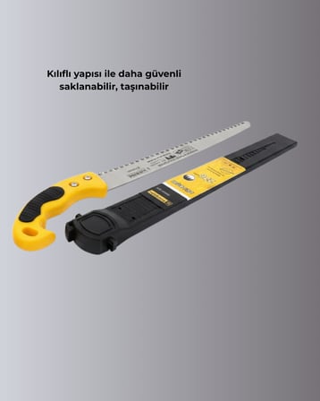 Bahçe ve Ağaç Budama Testeresi Ergonomik Saplı