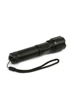 PeakStar Ps-1600 Süper Parlak Led Zoomlu 5 Mod Su Geçirmez Profesyonel Kamp Bekçi Avcı Feneri