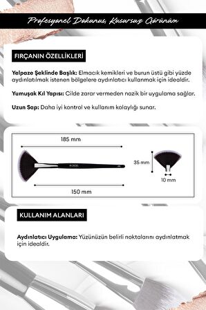 Fan Fırçası CRE’ARS Fan Brush #116