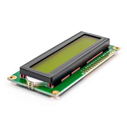 LCD1602 LCD Ekran (Sarı Yeşil Arka Işıklı)