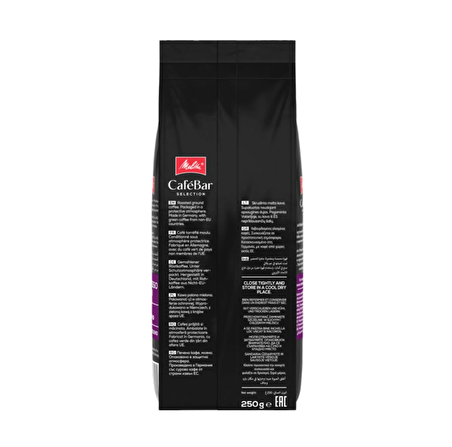 Melitta CafeBar Selection Espresso Intense Öğütülmüş Kahve 250GR