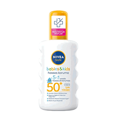 Nivea Sun Babies & Kids Hassas Koruma Spf 50+ 200 ml