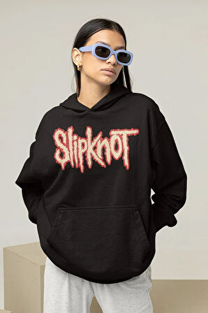 Anime Dizi Slipknot Baskılı Unisex Oversize Hoodie