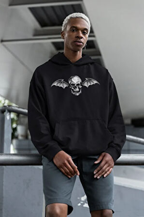 Avenged Sevenfold Baskılı Unisex Oversize Müzik Grubu Hoodie