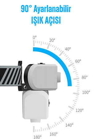 Pro USB Şarjlı Kafa Lambası 2000 Lümen 38 LED Geniş Açı Kamp Lambası Avcı Balıkçı Kafa Feneri 5401