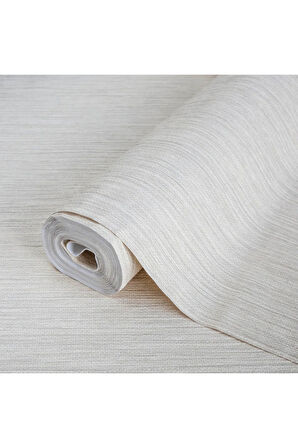 Minimalist Dokulu Duvar Kağıdı (Ephes 5801-1, Krem, 1.06x10 m - 10.6 m²)