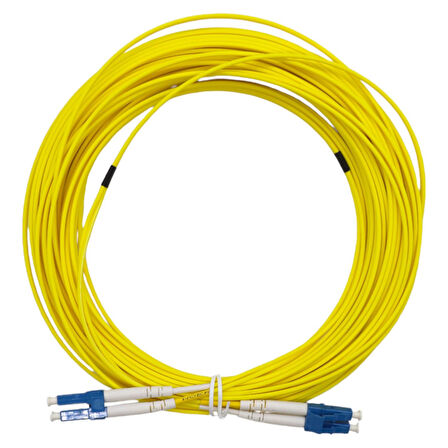 FİBER PATCH CORD LC-LC S.M DUPLEX  15 MT